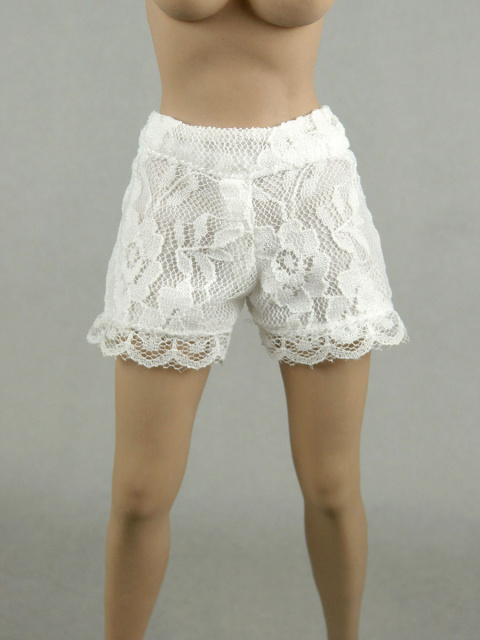 Nouveau Toys 1/6 Scale Female White Lace Short Pants